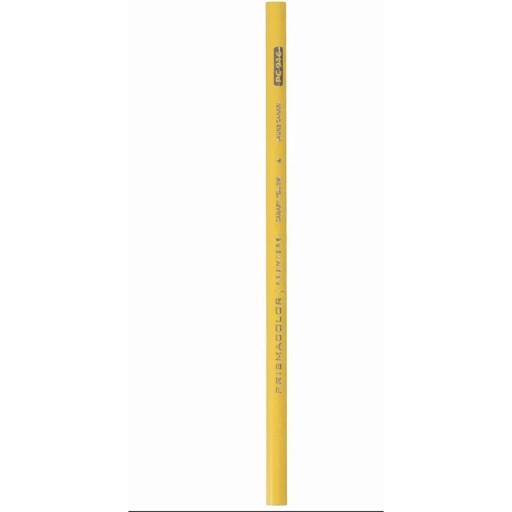 PRISMACOLOR COLORED PENCIL LEAD/BARREL DOZEN - CANARY YELLOW 916